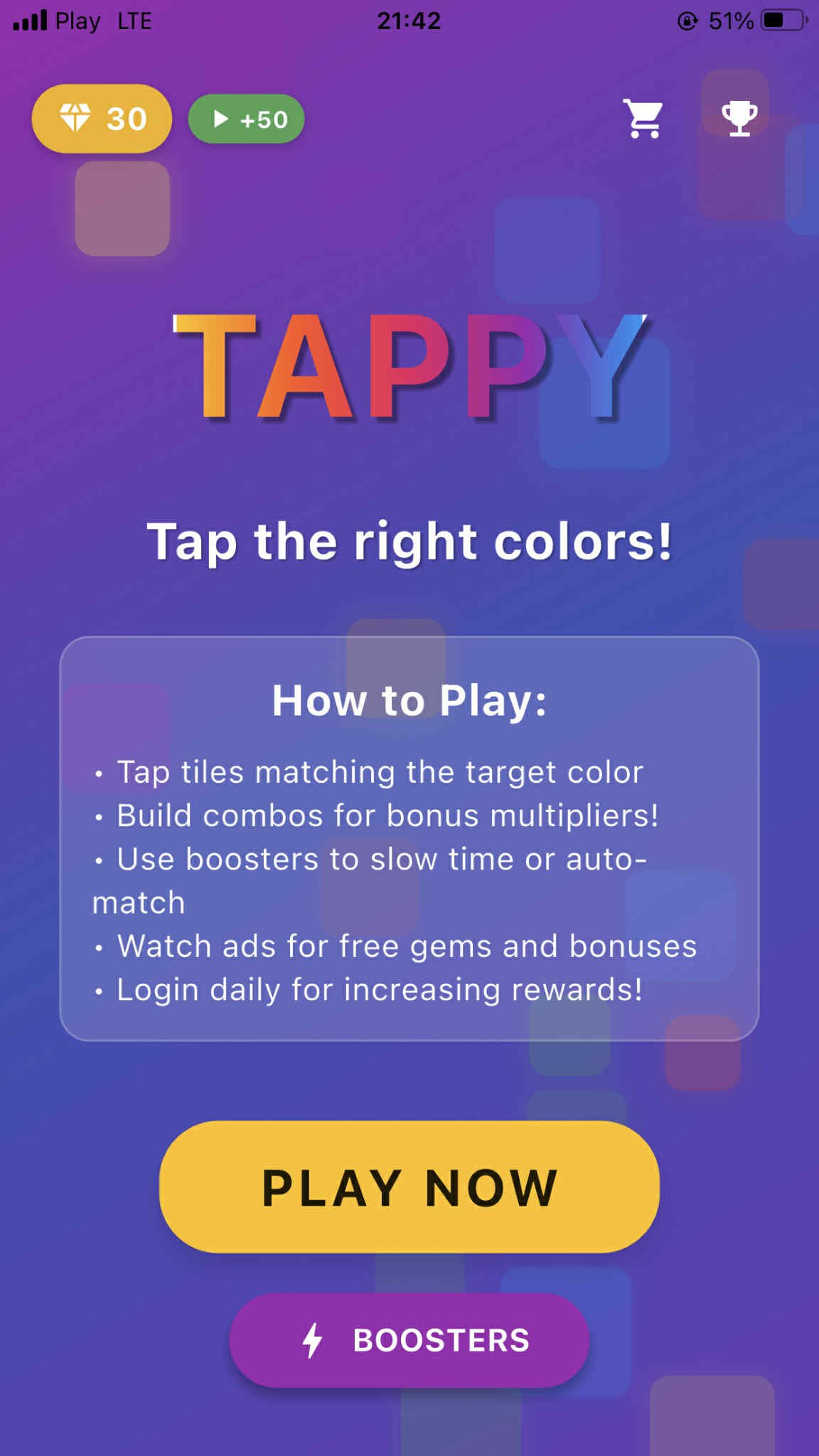 Tappy Game Screenshot 1